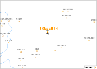 map of Trezenta