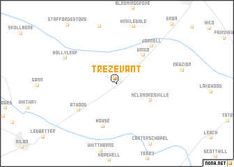 map of Trezevant