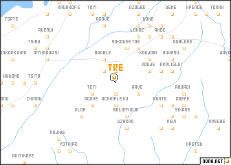 map of Tre