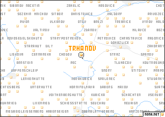 map of Trhanov