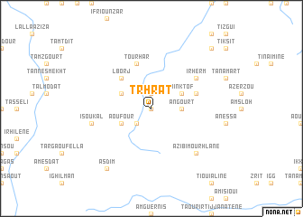 map of Trhrat