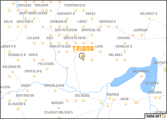 map of Triana