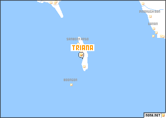 map of Triana