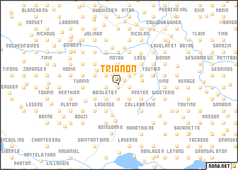 map of Trianon