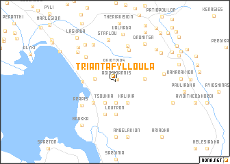 map of Triantafylloúla