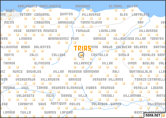 map of Trías