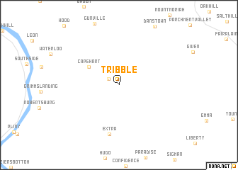 map of Tribble