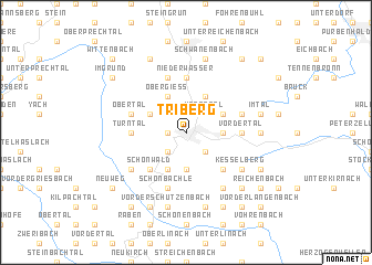 map of Triberg