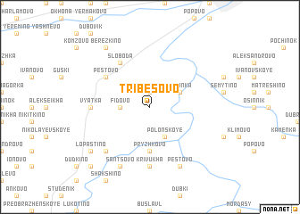 map of Tribesovo