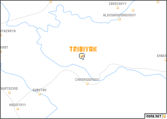 map of Tribiyak