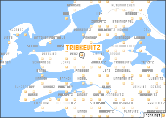 map of Tribkevitz