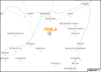 map of Tribla