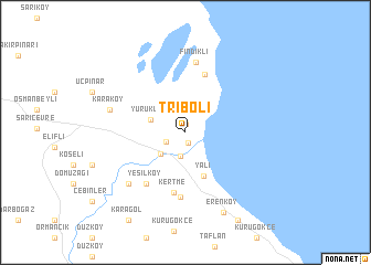 map of Triboli