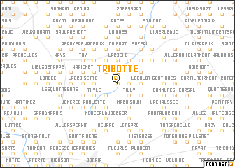 map of Tribotte