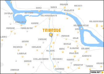 map of Tribrode