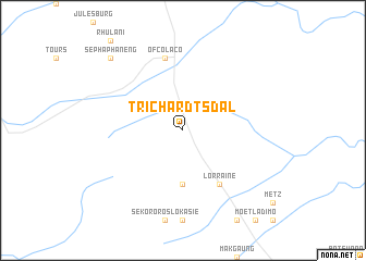 map of Trichardtsdal