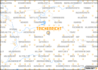 map of Trichenricht