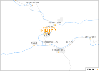 map of Tri-City