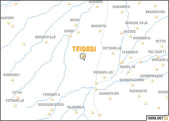 map of Tridadi