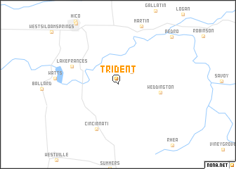 map of Trident