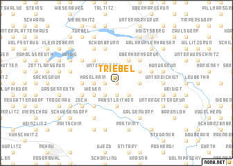 map of Triebel