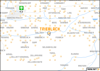 map of Trieblach