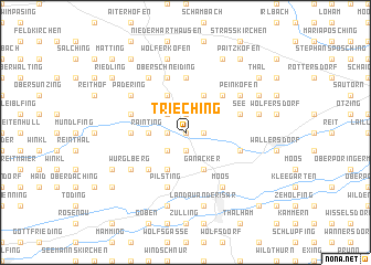 map of Trieching