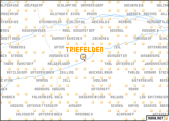 map of Triefelden