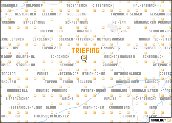 map of Triefing