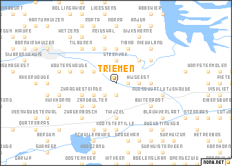 map of Triemen