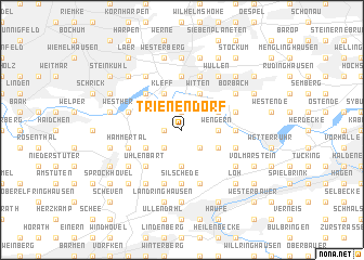 map of Trienendorf