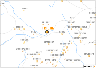 map of Trieng