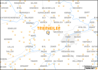 map of Trierweiler