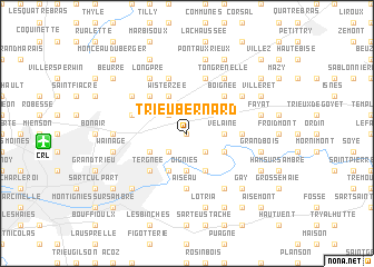 map of Trieu Bernard