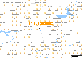 map of Trieu Bouchaux