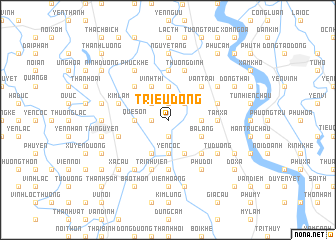 map of Triều Ðông