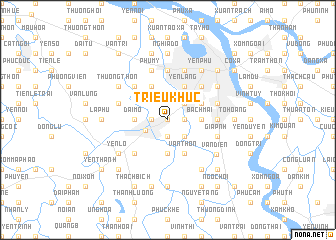 map of Triều Khúc