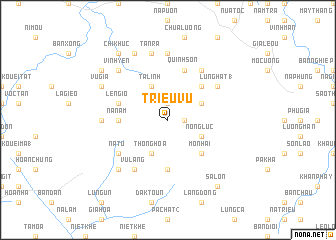 map of Triêu Vu