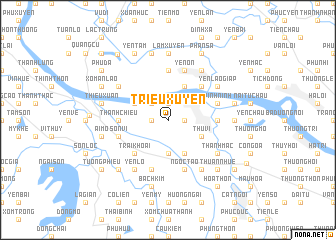 map of Triệu Xuyên