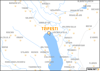 map of Trifeşti