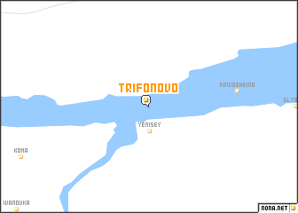 map of Trifonovo