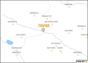 map of Trifon