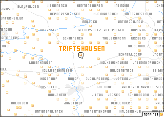 map of Triftshausen