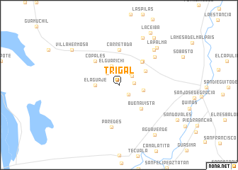 map of Trigal