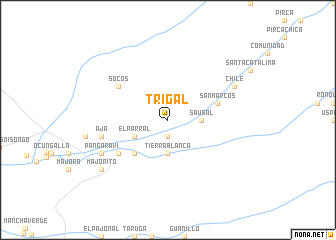 map of Trigal