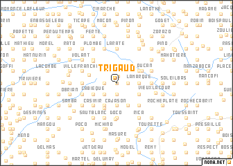 map of Trigaud