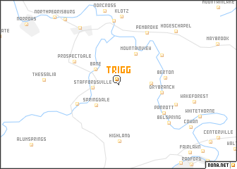 map of Trigg