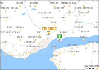 map of Trignac