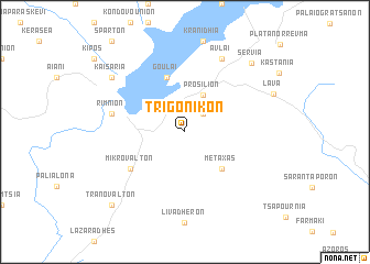 map of Trigonikón