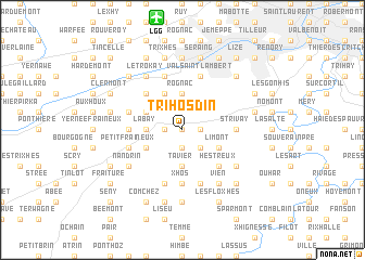 map of Trihosdin